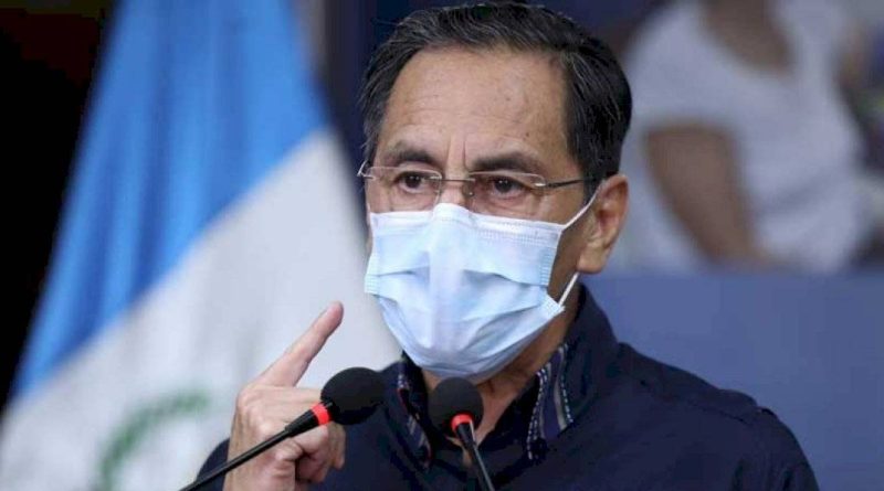 Hugo Monroy ministro de salud, habla sobre contagios con coronavirus en Guatemala