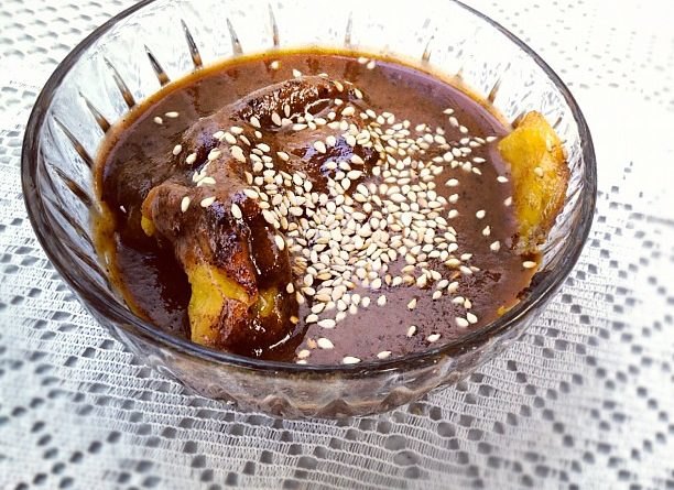 Exquisito postre de Guatemala conocido como Mole guatemalteco