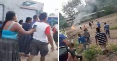 Pobladores de San Luis Peten le prenden fuego a un brujo vivo