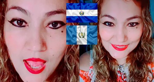 Nefasta salvadoreña se burla de la bandera de Guatemala y de las mujeres guatemaltecas, pide disculpas despues de recibir amenazas de muerte