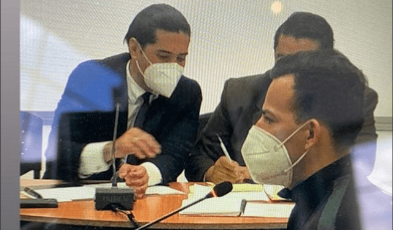 Marco Pablo Pappa se entrega a la justicia 1 futbolista guatemalteco Marco Pablo Pappa, en una audiencia judicial por el delito de violencia contra la mujer