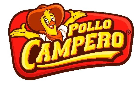 Logotipo de la cadena de restaurantes de pollo frito, más grande de Guate,mala, conocida como pollo campero, es un pollo con sombrero.