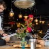 fotografia de un restaurante