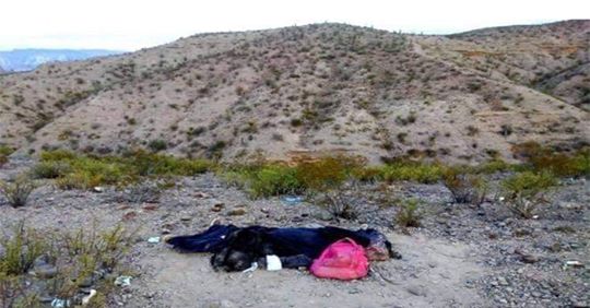 Guatemalteca y su hijo mueren buscando el sueño americano 1 Cadáver de una guatemalteca que murió al tratar de llegar de manera ilegal a Estados Unidos