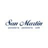 Logotipo de panaderia San Matín de Guatemala es de color azul