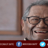 El cantautor Armando Manzanero con unos lentes de aros negros