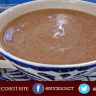 Tasa de atol de arroz con chocolate, bebida tipica de Guatemala