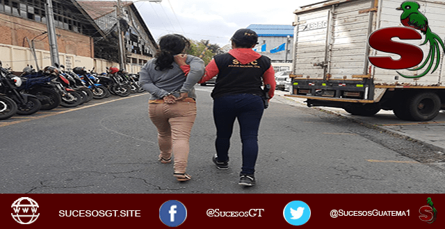 Capturados en operativos contra pandillas 1 Pandillera capturada en Guatemala por agentes de la Policía Nacional Civil