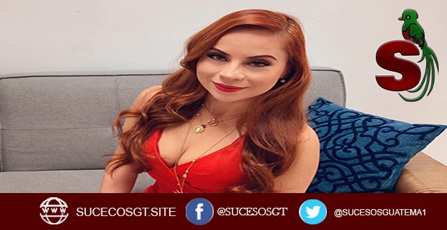 Susana Morazán deslumbra a todos con un sexy vestido 1 La sexy presentadora guatemalteca Susana Morazán utilizando un hermoso vestido rojo