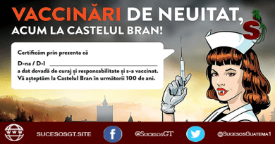 El Castillo de Drácula ofrece vacunas gratis