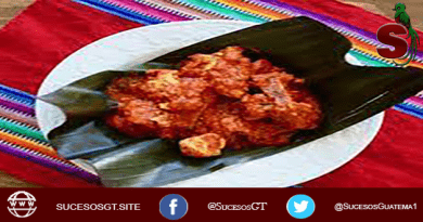 Delicioso plattillo de la receta de subanik guatemalteco