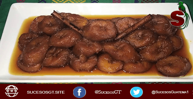 receta de plátanos en gloria guatemaltecos