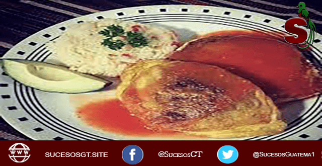 platillo preparado con la receta de chilaquilas de güisquil