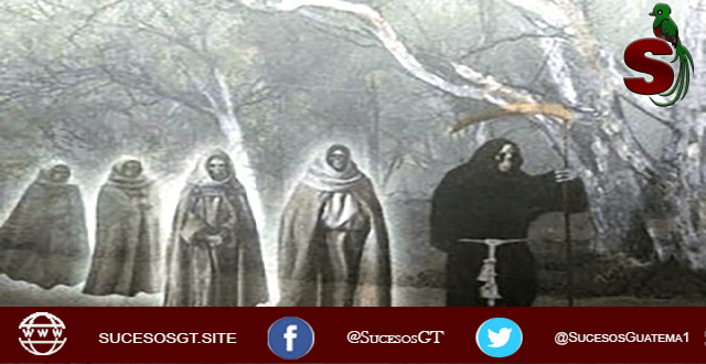 Leyenda de los penitentes de la recolección 1 Los penitentes de la recolección caminando