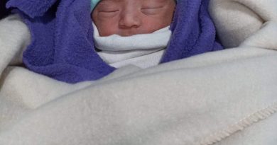 Bebé que fue abandonado en Chimaltenango