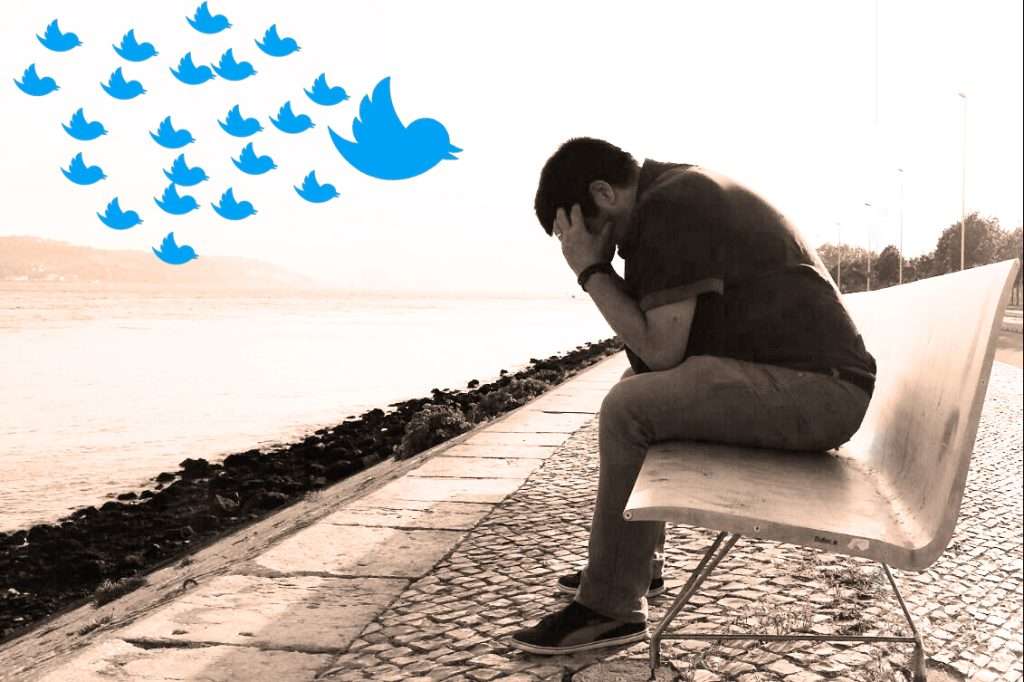 foto miedo a las redes sociales.