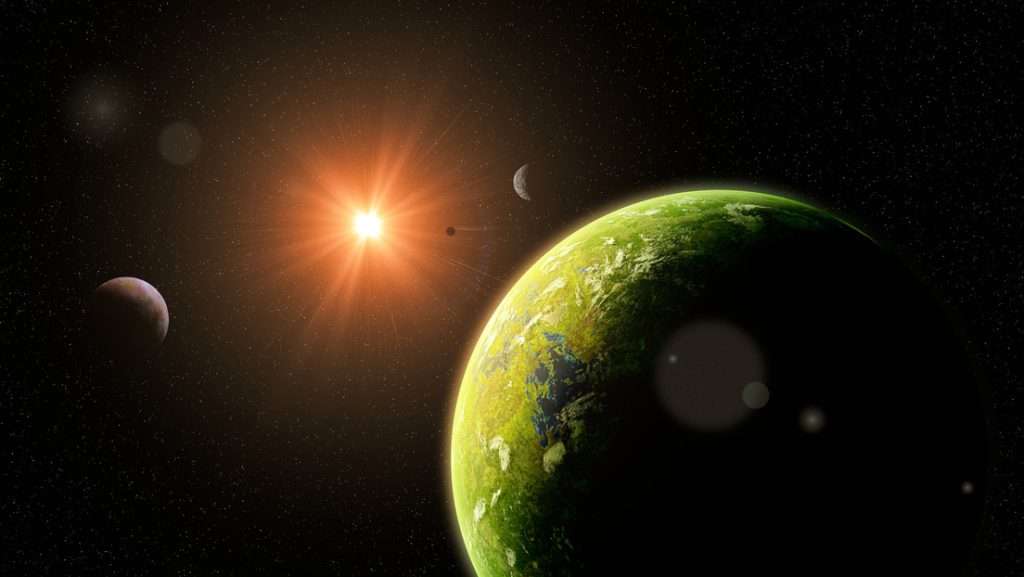descubren un exoplaneta con agua