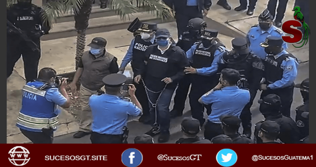Juan Orlando Hernández arrestado 1 ex-presidente de Honduras Juan Orlando Hernández