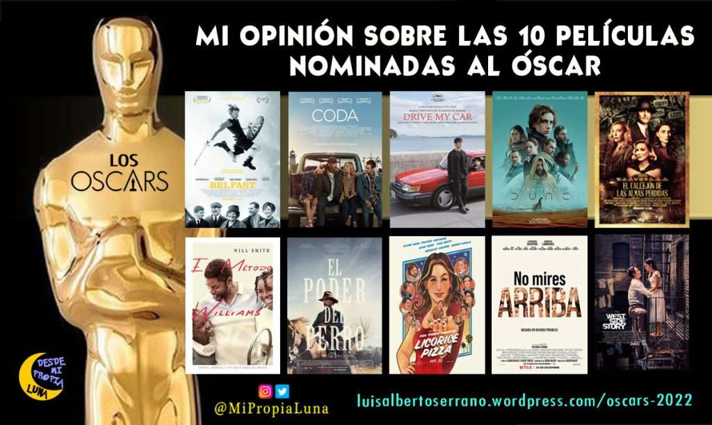 Articulo LAS 10 NOMINADAS AL OSCAR No es un buen año cinematográfico. Y no es el primero. No tengo ninguna favorita para ganar el Óscar a la mejor película en la gala que se celebrará este domingo en teatro Dolby de Los Ángeles (la madrugada del domingo al lunes para los que me leen desde España). Novedosamente, el acto estará presentado por tres humoristas muy reconocidas por el público norteamericano: Amy Schumer, Regina Hall y Wanda Sykes.