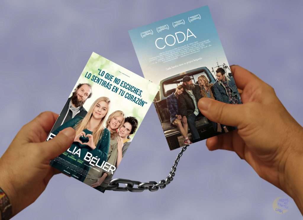 LA FAMILIA BÉLIER Y LA GALA DE LOS OSCARS 1 FotoArticuloLA FAMILIA BELIER Y LA GALA DE LOS OSCARS ¿Porqué digo esto? Porque no veo a nadie valorando a los verdaderos artífices de este film. “CODA” es un “remake” de la brillantísima película francesa “La familia Bélier”. Y oigan, le dan el Óscar al Mejor Guion Adaptado a la guionista-directora Sian Heder y no le reconocen la autoría a Stanislas Carre de Malberg (autor de la primera versión del guion o a Victoria Bedos que fue la inspiradora de la idea). Incluso, si me apuran, reconocer que el impecable trabajo de Eric Lartigau, como director de la versión francesa, para que esa historia mereciera ser llevada al cine americano. Pues no, todo el mérito es para Sian Heder que, pese a que ha hecho un peliculón, lo recalco; no deja de ser una copia que no ha reconocido el esfuerzo de todos en la justa medida que se debiera.