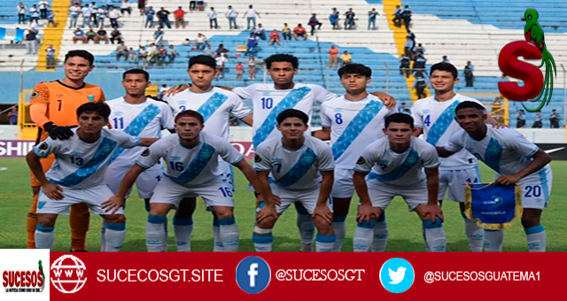 Fotografía de ñs selección sub-20 de Guatemala en el año 2022