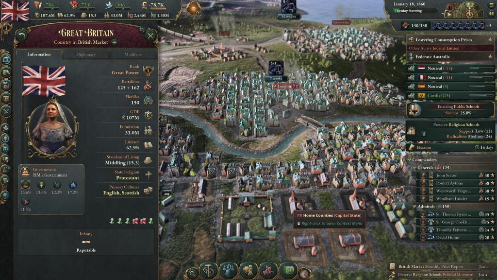 Análisis del sorprendente juego Victoria 3 2 screen shot de victoria 3