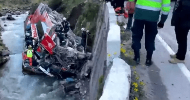 accidente de Bus en Perú