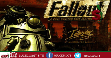 Portada del juego Fallout 1 realizado en 1997.