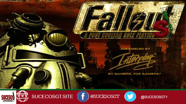 Portada del juego Fallout 1 realizado en 1997.