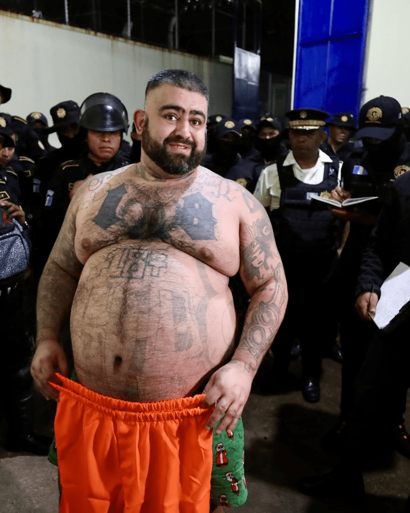 foto del lobo cabecillas del barrio 18 y Mara Salvatrucha