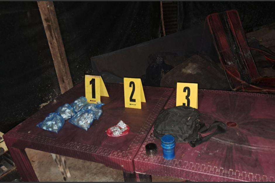 Descubren escondite de pandillas en Jutiapa: incautan drogas, armas y altares a la Santa Muerte 1 Mara Salvatrucha Altar Santa Muerte