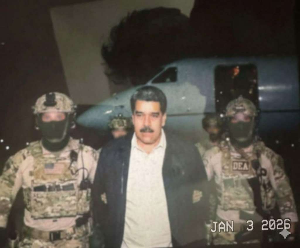 Operación Libertad: La Mano Firme de Trump Pone Fin a la Era de Maduro en Venezuela 1 Nicolás Maduro Arrestado por militares de Estados Unidos