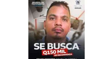 Fotografía de se busca de Edwin Roberto Gonzáles Ortega alias el Psyco