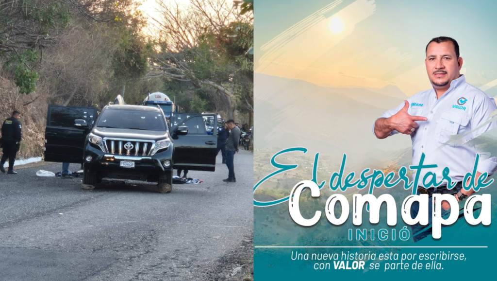 Emboscada en Jutiapa: Pugnas políticas, el principal móvil tras el asesinato de excandidato en Comapa 1 Ataque armado contra Danilo Aguirre Arana excandidato a alcalde El escenario político de Jutiapa se tiñó de sangre tras el ataque directo que cobró la vida de Danilo Aguirre Arana, de 53 años, excandidato a alcalde de Comapa por el partido Valor. El hecho, ocurrido en el kilómetro 109 de la ruta RD-3, jurisdicción de Jalpatagua, apunta según las primeras investigaciones a un ajuste de cuentas por rivalidades partidarias.