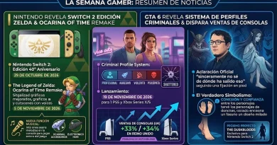 Nintendo Switch 2 recibe edición especial de Zelda, GTA 6 revela su sistema criminal y Miyazaki responde al meme de los pies Nintendo Switch 2 recibe edición especial de Zelda, GTA 6 revela su sistema criminal y Miyazaki responde al meme de los pies